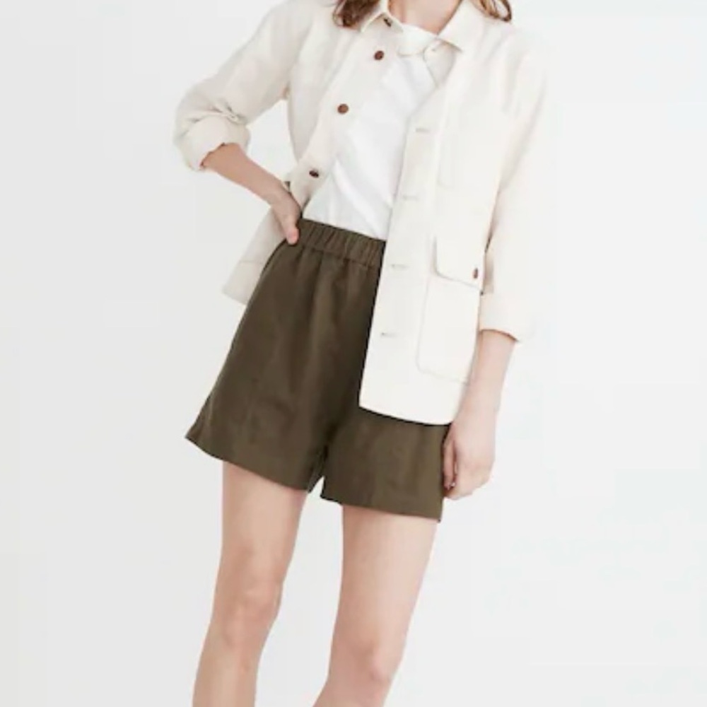 Madewell Olive Green Cargo Shorts